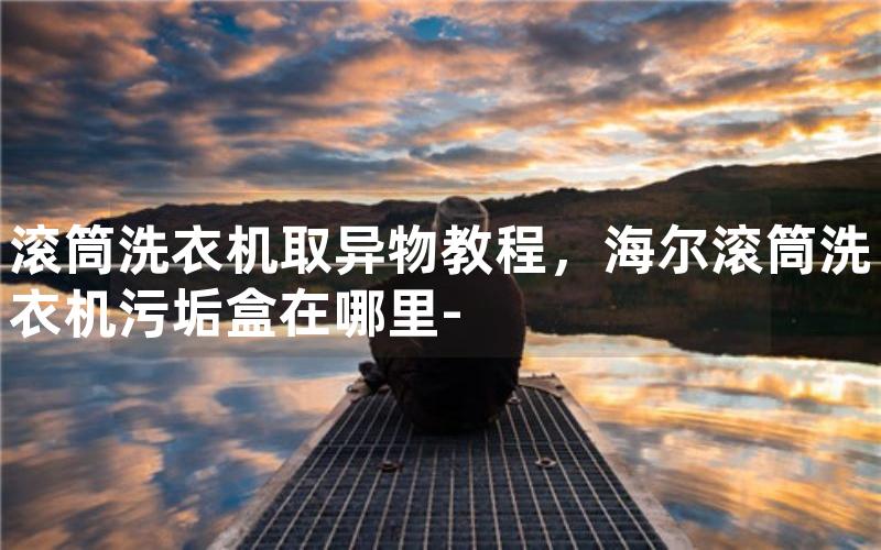 滚筒洗衣机取异物教程，海尔滚筒洗衣机污垢盒在哪里-