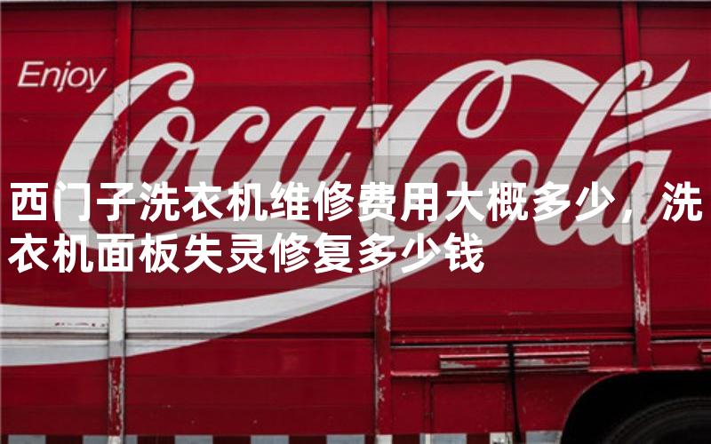 西门子洗衣机维修费用大概多少，洗衣机面板失灵修复多少钱