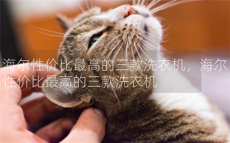 海尔性价比最高的三款洗衣机，海尔性价比最高的三款洗衣机