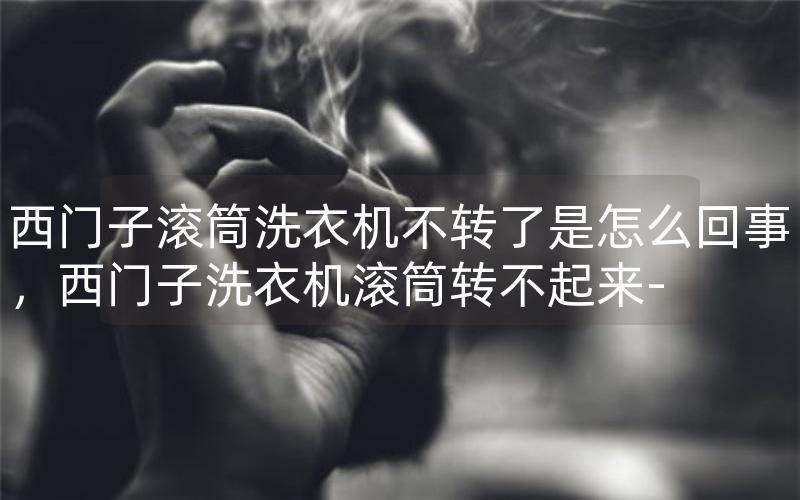 西门子滚筒洗衣机不转了是怎么回事，西门子洗衣机滚筒转不起来-