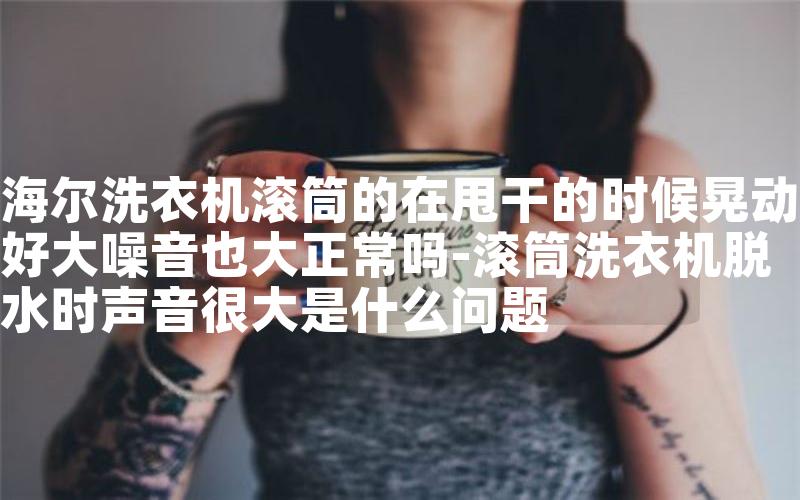 海尔洗衣机滚筒的在甩干的时候晃动好大噪音也大正常吗-滚筒洗衣机脱水时声音很大是什么问题