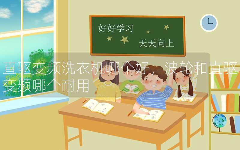 直驱变频洗衣机哪个好，波轮和直驱变频哪个耐用