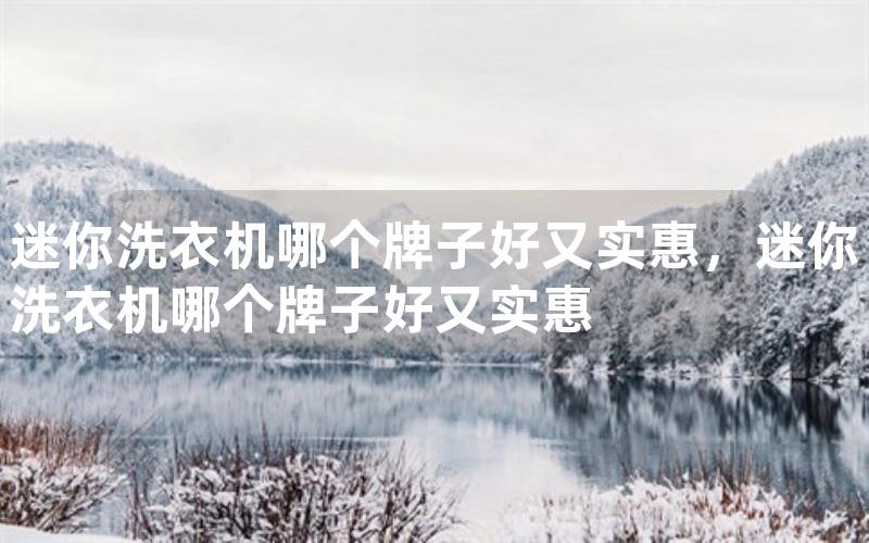迷你洗衣机哪个牌子好又实惠，迷你洗衣机哪个牌子好又实惠