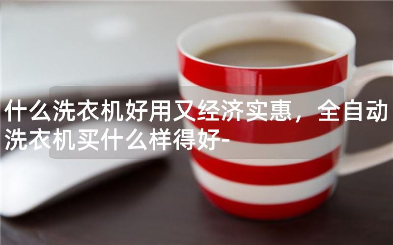 什么洗衣机好用又经济实惠，全自动洗衣机买什么样得好-