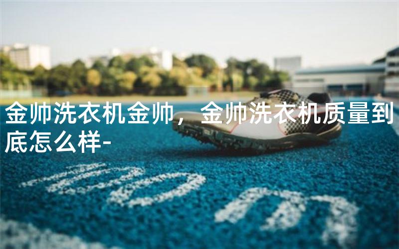 金帅洗衣机金帅，金帅洗衣机质量到底怎么样-